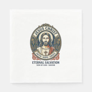 Jesus Kapper Heren Verzorging Grafische T-shirt Ch Servet