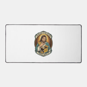 Jesus Kartonnen Doos Papier Snij Vinger Pijn Humor Bureaumat