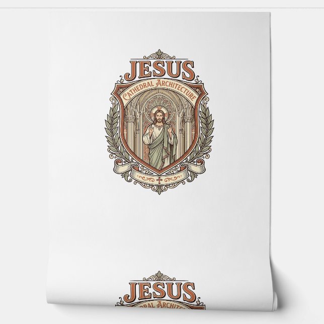 Jesus Kathedraal Architectuur Jesus Kathedraal Arc Behang (Afrollen)