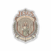 Jesus Kathedraal Architectuur Jesus Kathedraal Arc Sticker (Voorkant)