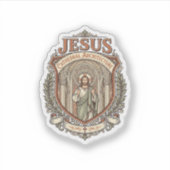 Jesus Kathedraal Architectuur Jesus Kathedraal Arc Sticker (Voorkant)