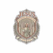 Jesus Kathedraal Architectuur Jesus Kathedraal Arc Sticker (Voorkant)