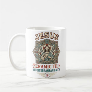 Jesus Keramische Tegels Mediterrane Geloof Jezus K Koffiemok