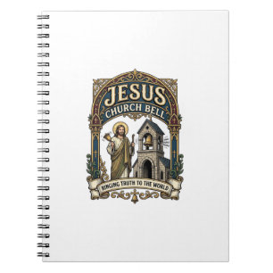 Jesus Kerk Bel Jesus Kerk Bel Christelijk Geloof Notitieboek