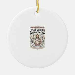 Jesus Kerk Bulletin Programma Jesus Kerk Bulleti Keramisch Ornament