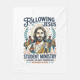 Jesus Kerk Merch Jeugd Kamp Stijl T-shirt Geloof B Fleece Deken