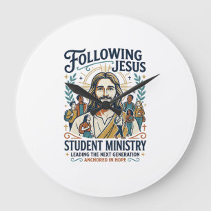 Jesus Kerk Merch Jeugd Kamp Stijl T-shirt Geloof B Grote Klok