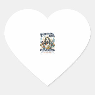 Jesus Kerk Merch Jeugd Kamp Stijl T-shirt Geloof B Hart Sticker