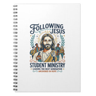 Jesus Kerk Merch Jeugd Kamp Stijl T-shirt Geloof B Notitieboek