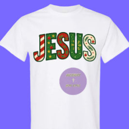 JESUS - Kerstmis - Christelijk T-shirt