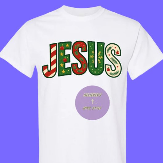 JESUS - Kerstmis - Christelijk T-shirt