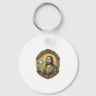 Jesus Keurknop Sociale Media Hater Troll Humor Sleutelhanger
