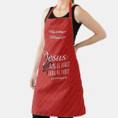 JESUS KING OF KINGS | Kerstmis Schort (Insitu)