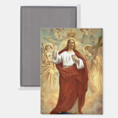 Jesus, King of the World Magneet (Voorkant / Achterkant)