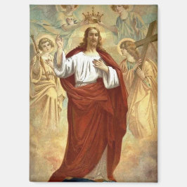 Jesus, King of the World Magneet