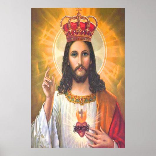Jesus King Vintage poster (Voorkant)