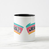 JESUS - Kleurig en Sportief Mok (Midden)