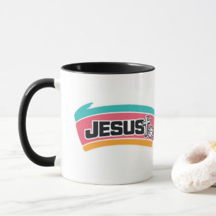 JESUS - Kleurig en Sportief Mok