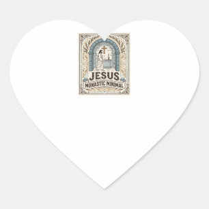 Jesus Klooster Minimaal Jezus Klooster Minimaal Ch Hart Sticker