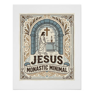 Jesus Klooster Minimaal Jezus Klooster Minimaal Ch Perfect Poster