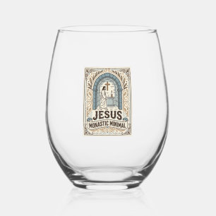 Jesus Klooster Minimaal Jezus Klooster Minimaal Ch Wijnglas Zonder Voet