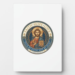 Jesus Kloosterlijke Beschouwelijke Spiritualiteit Fotoplaat