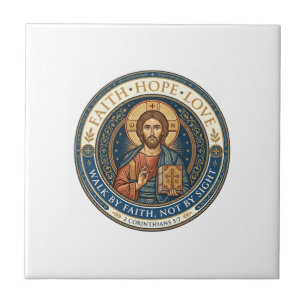 Jesus Kloosterlijke Beschouwelijke Spiritualiteit  Tegeltje