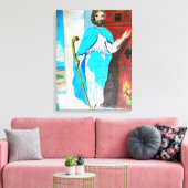 JESUS KNOCKS canvas (Insitu (Woonkamer))