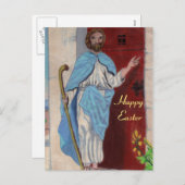JESUS KNOCKS EASTER BRIEFKAART (Voorkant / Achterkant)