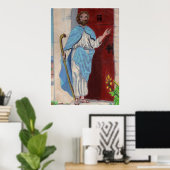 JESUS KNOCKS poster (Thuiskantoor)