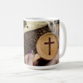 Jesus & koffie - mok van 445 ml (Voorkant rechts)