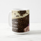 Jesus & koffie - mok van 445 ml (Voorkant links)