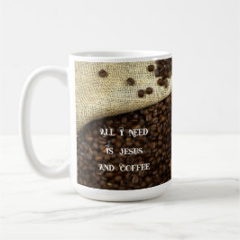 Jesus & koffie - mok van 445 ml