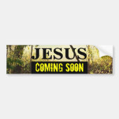 JESUS KOMEND OP SNEL Bumpersticker (Voorkant)