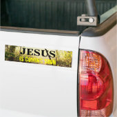 JESUS KOMEND OP SNEL Bumpersticker (Op Truck)