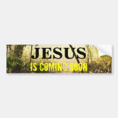 JESUS KOMEND OP SNEL Bumpersticker (Voorkant)