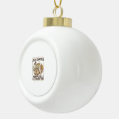 Jesus Kompas En Puzzel Levensrichting Jezus Comp Keramische Bal Ornament (Rechts)