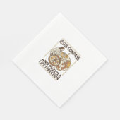 Jesus Kompas En Puzzel Levensrichting Jezus Comp Servet (Hoek)