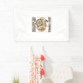 Jesus Kompas En Puzzel Levensrichting Jezus Comp Spandoek (Insitu)
