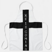 JESUS komt binnenkort Schort (Voorkant)