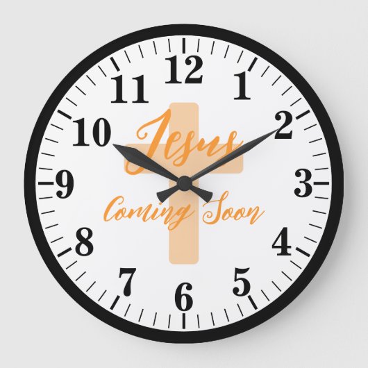 JESUS KOMT SNEL AAN GROTE KLOK (Voorkant)