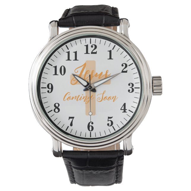 JESUS KOMT SNEL AAN HORLOGE (Voorkant)