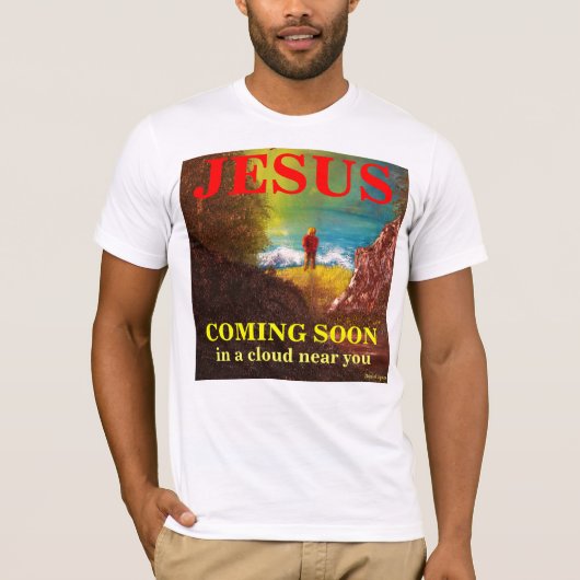 JESUS KOMT SOON T-Shirt (Voorkant)