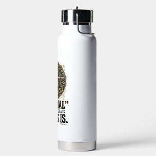 Jesus Komt Terug Leeuw Kruis Christelijk T-shirt Waterfles
