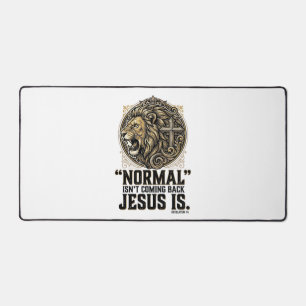 Jesus Komt Terug Leeuwkruis Christelijk T-shirt Bureaumat