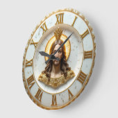 Jesus Koning der Koningen Marmer Grote Klok (Hoek)