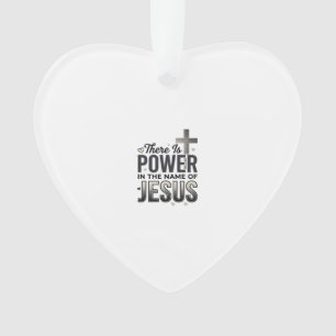 Jesus Kracht Religieus Vintage Typografie T-shirt Ornament