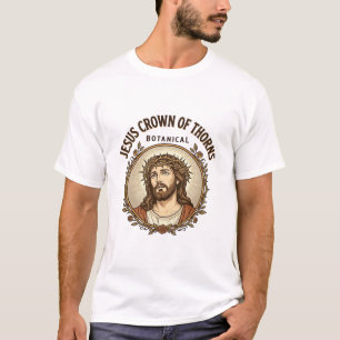Jesus Kroon Van Doornen Botanische Jezus Doornenkr T-shirt