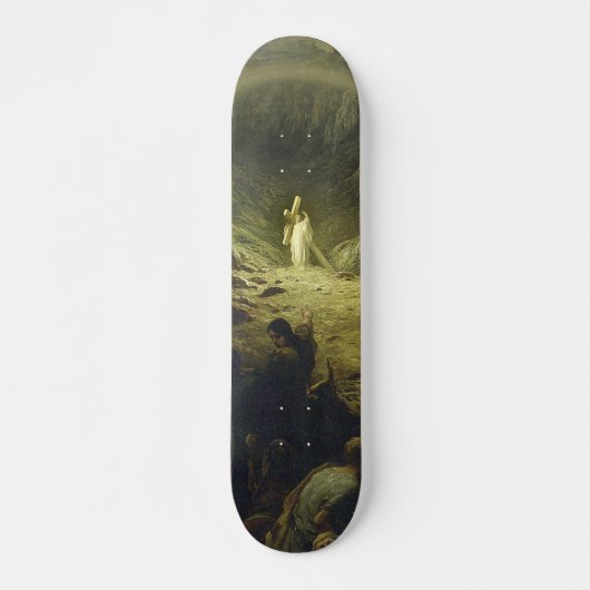 jesus kruisfix 1 persoonlijk skateboard (Voorkant)