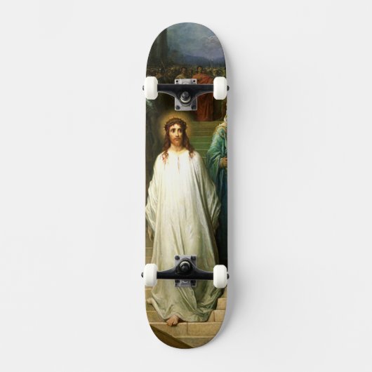 jesus kruisfix 2 persoonlijk skateboard (Voorkant)